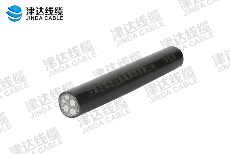YJLV22 鋁芯鋼帶鎧裝交聯(lián)聚乙烯絕緣聚氯乙烯護(hù)套電力電纜 3*35+2*16㎡