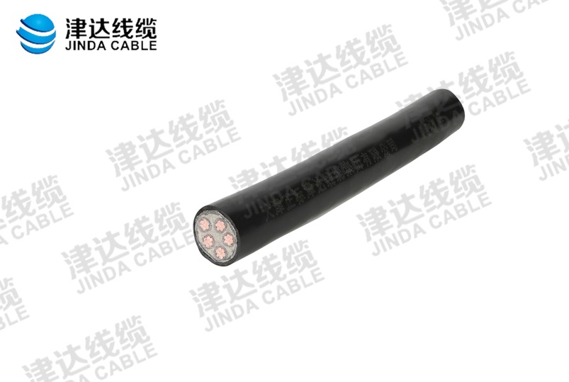 YJV22 鋼帶鎧裝交聯聚乙烯絕緣聚氯乙烯護套電力電纜 5*10㎡