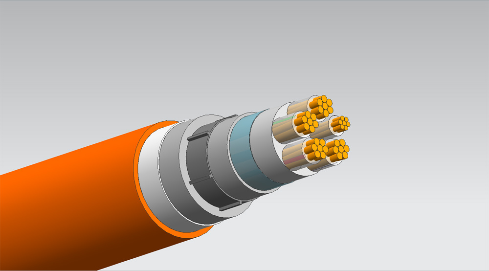 BTLY4*50+1*25隔離型柔性礦物絕緣防火電纜